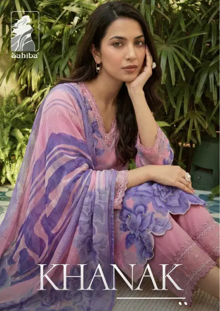 Khanak By Sahiba Lawn Cotton Printed Dress Material Wholesale Shop In Surat
